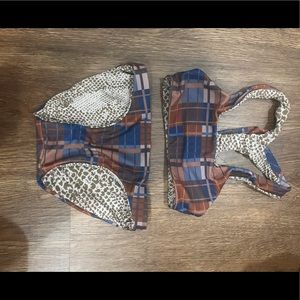 Acacia Honey two piece bathing suit. Size Medium